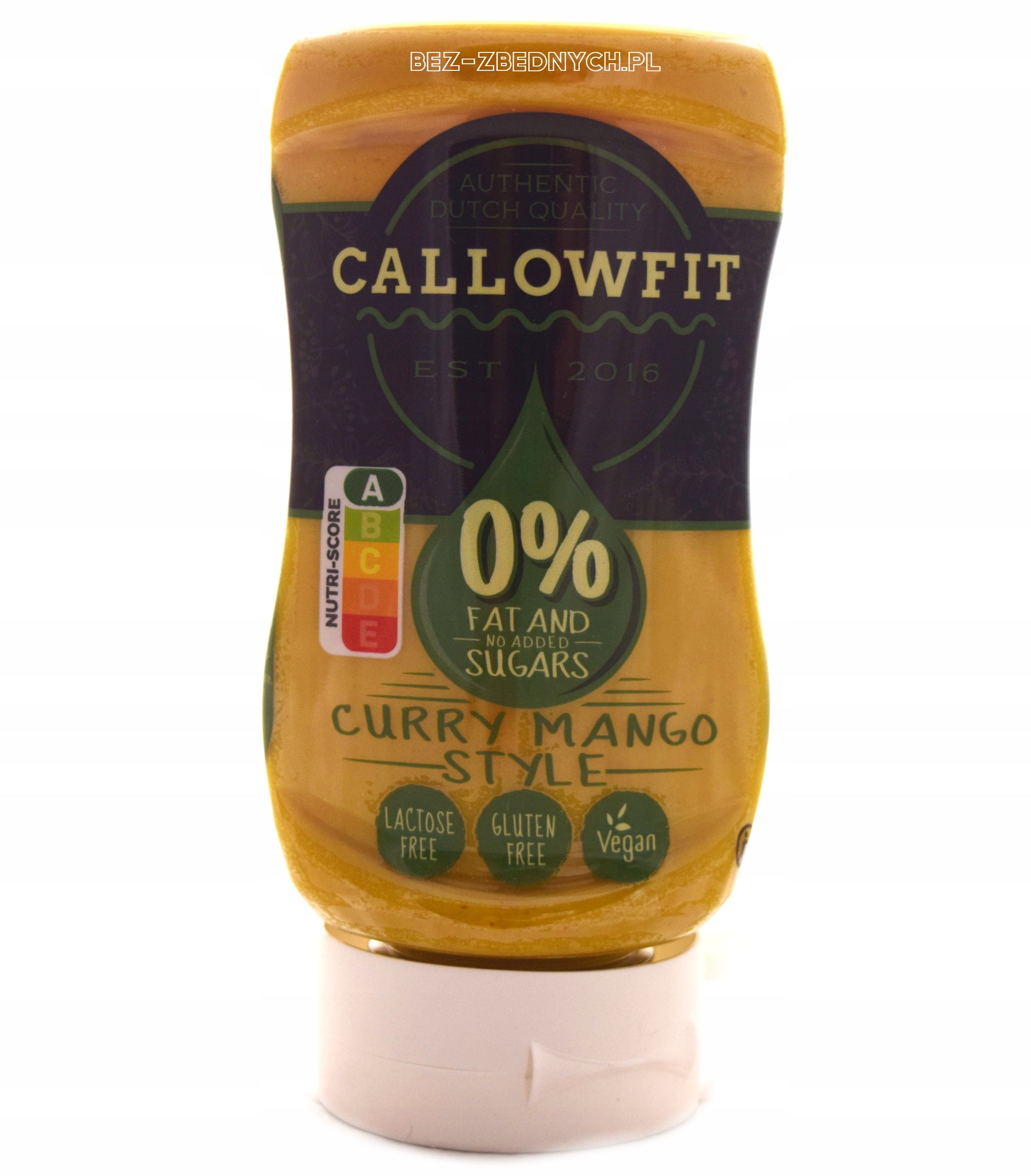 CallowFit Curry Mango Style Sauce 300ml LOW CALORIE SAUCE VEGAN KETO