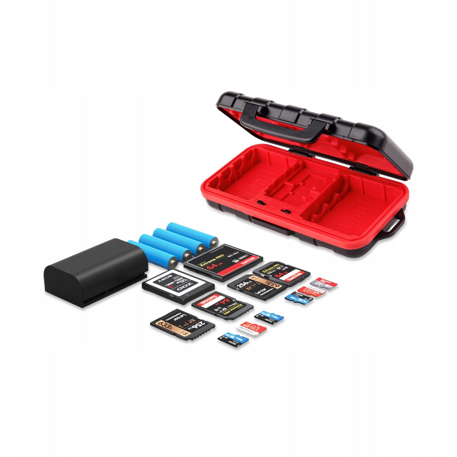 Calumet Waterproof Battery and Memory Card Case Model CALSMCC-01