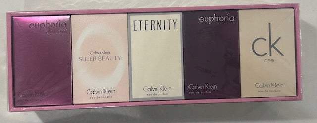 Calvin Klein Deluxe Travel Collection Fragrances For Women - CK Set
