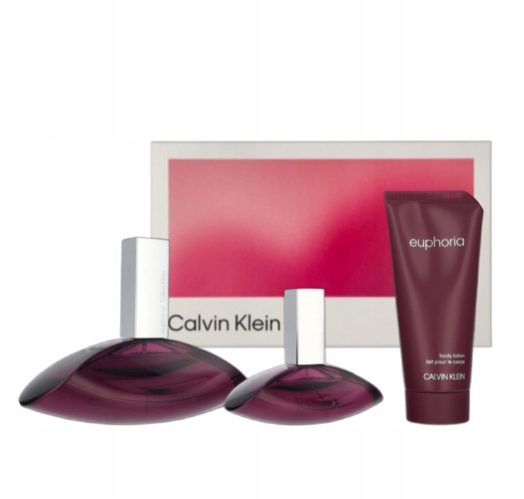Calvin Klein Euphoria Eau de Parfum 100ml + 30ml + lotion 100ml set Brand Calvin Klein