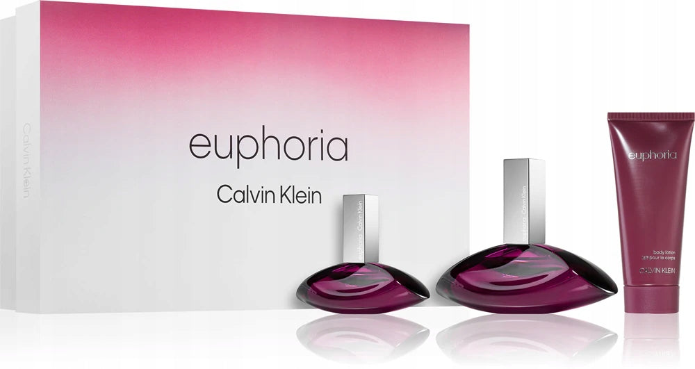 Calvin Klein, Euphoria, edp 100 ml + 30 ml, body lotion 100 ml SET