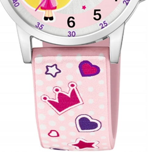 Calypso Plastic PU Children Watch Fashion Wristwatch pink UK5776/2 Brand Calypso