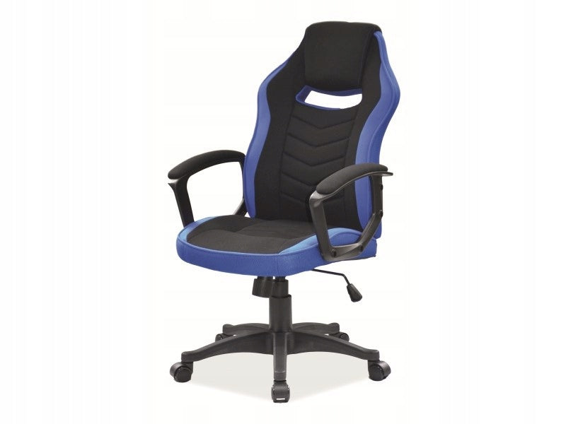 Camaro Swivel Chair Black Blue Gaming Packaging status original
