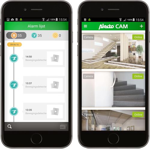 Camera Alecto DVC-165+ Wifi SD Camera Rotation Function 360 APP Brand Alecto