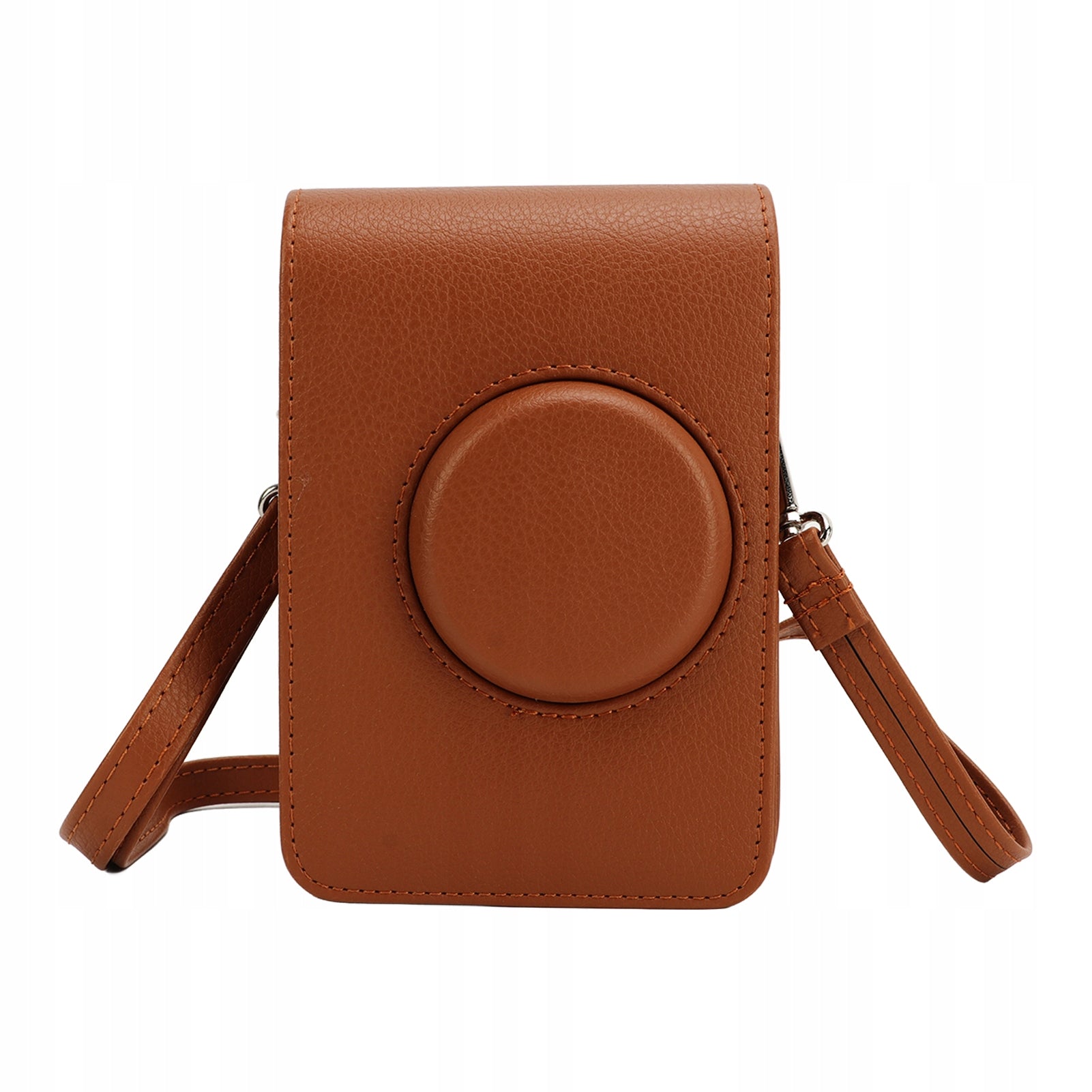 Camera Bag Retro Camera Case PU Leather Case Adjustable HS