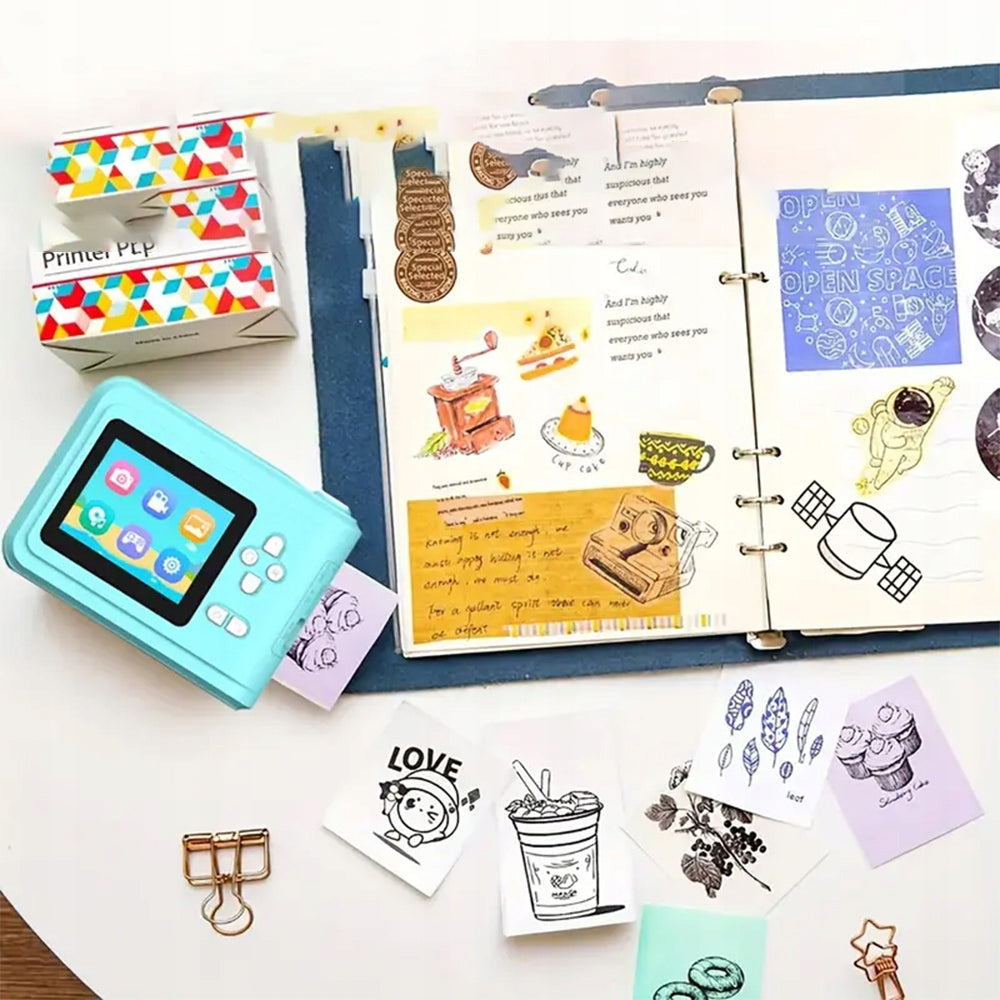 Camera Bedee INSTANT PRINTER blue Brand Bedee