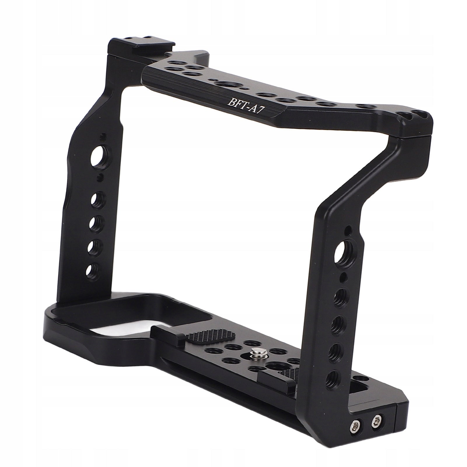 Camera Cage 1/4in 3/8in Threaded Holes Cold Shoe Mount 3/8 5U Model 0234AYOS