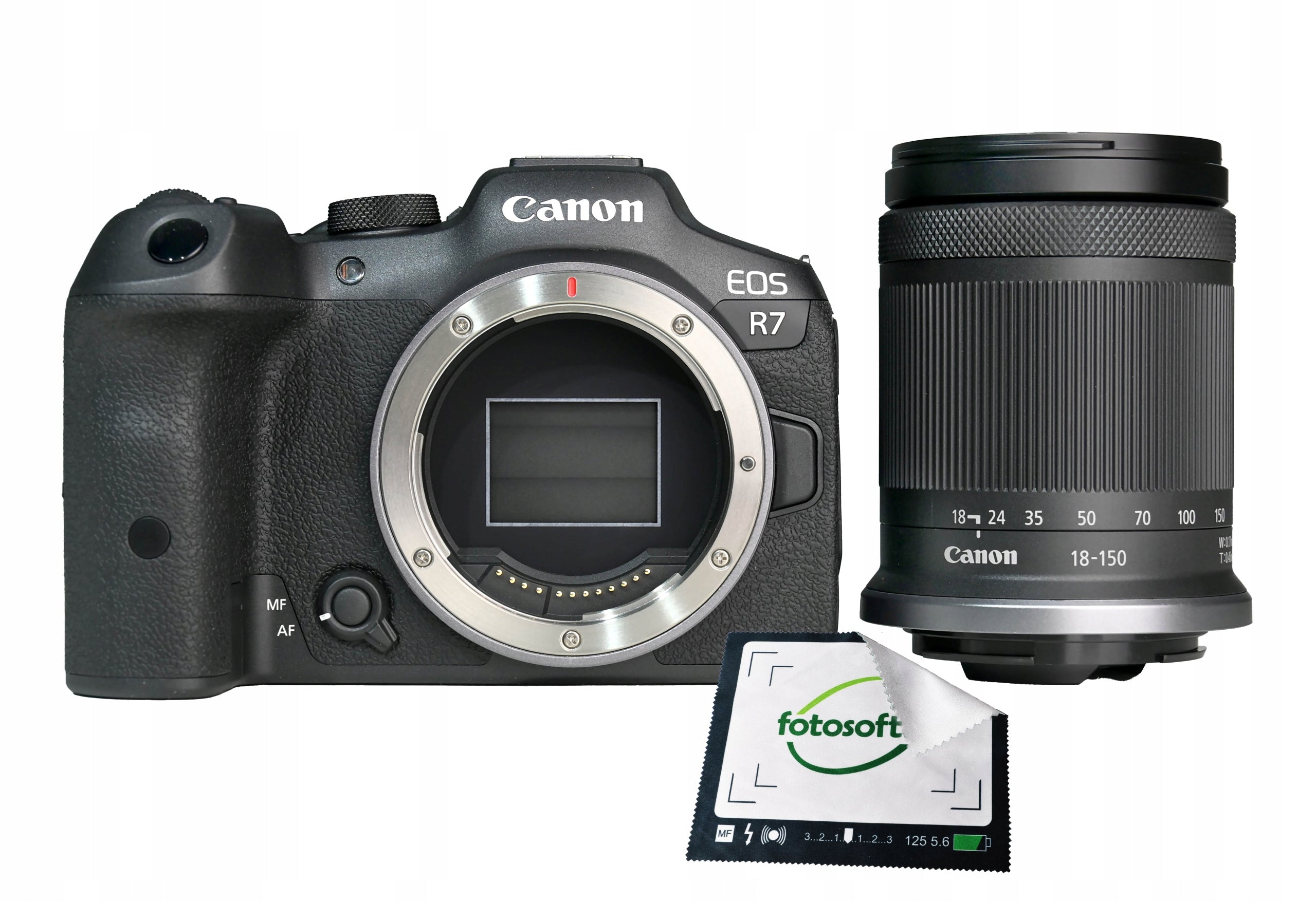 Camera Canon EOS R7 + RF-S 18-150mm NEW