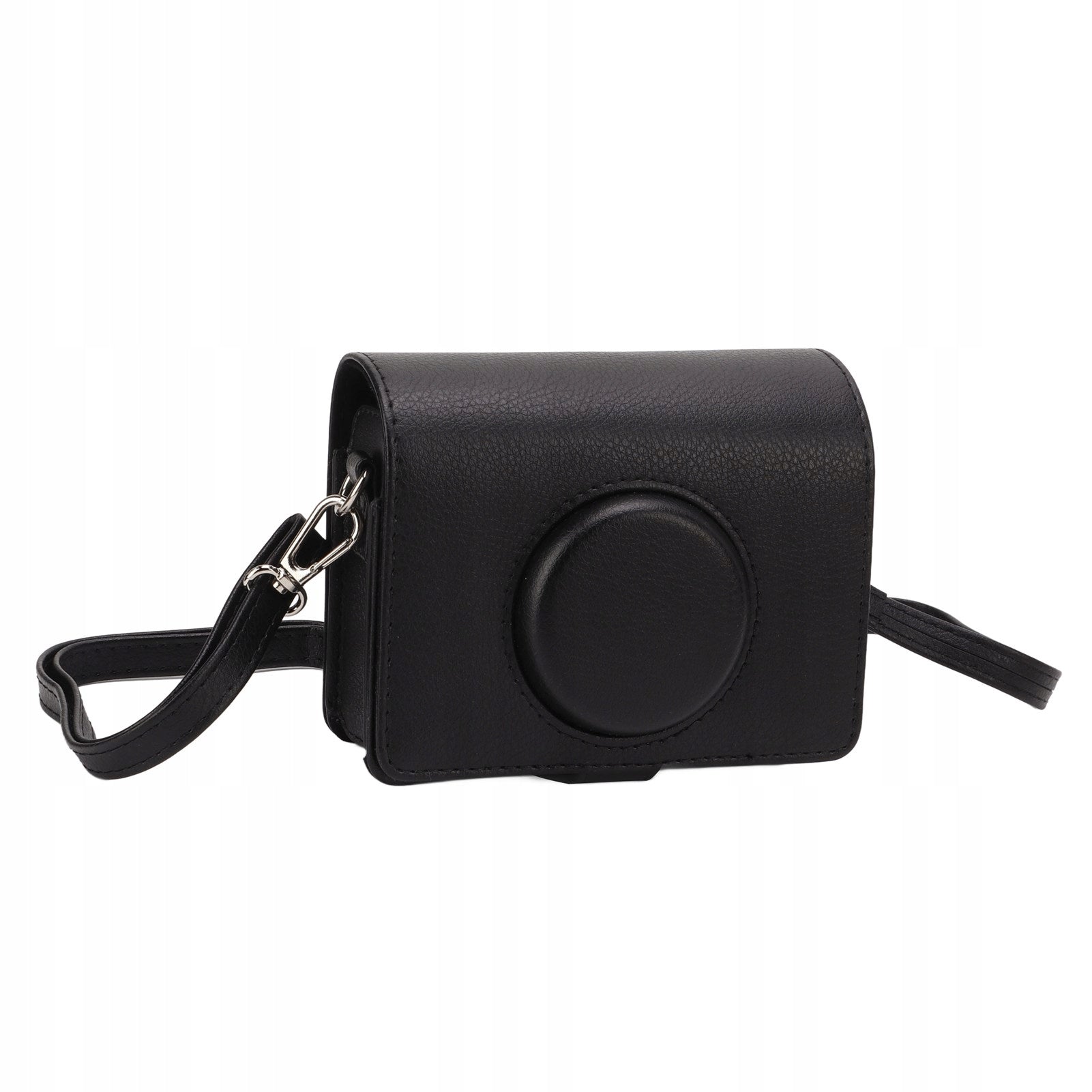 Camera Case Fashion PU Leather Protective Bag with Shoulder Strap for 2Y Model 4536CLFO