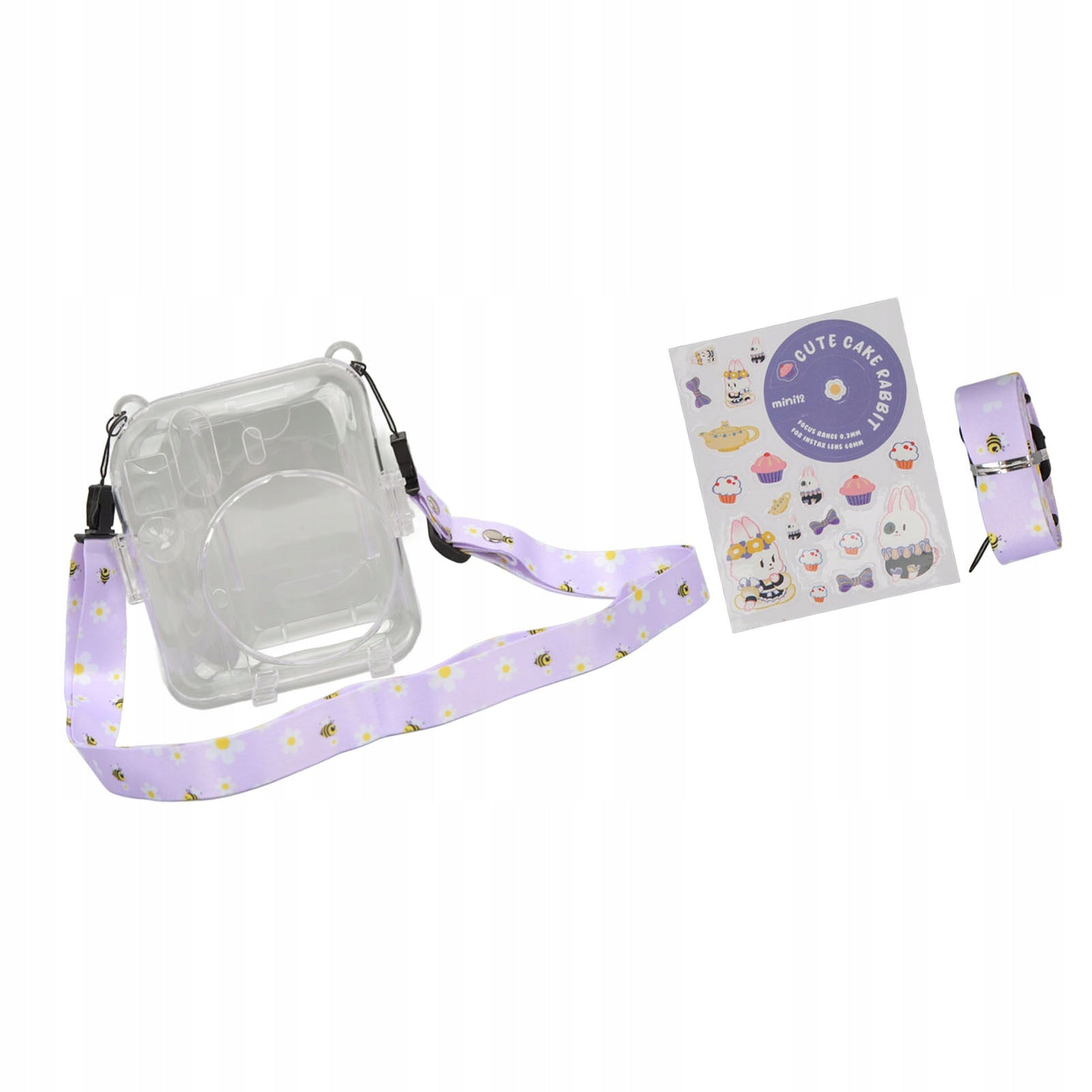 Camera Case Set Instant Shoulder Strap Sticker TO Model 3110RYZN