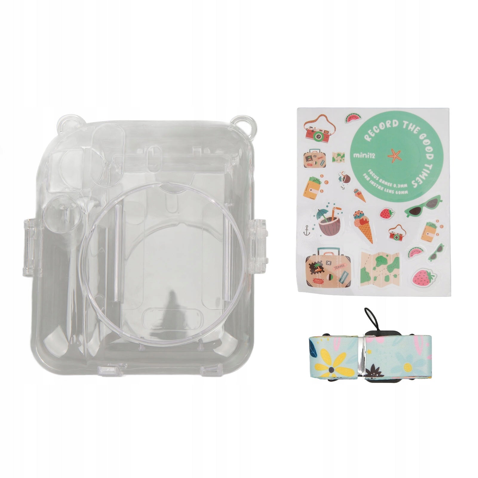 Camera Case Set Instant VV Shoulder Strap Sticker Brand no brand