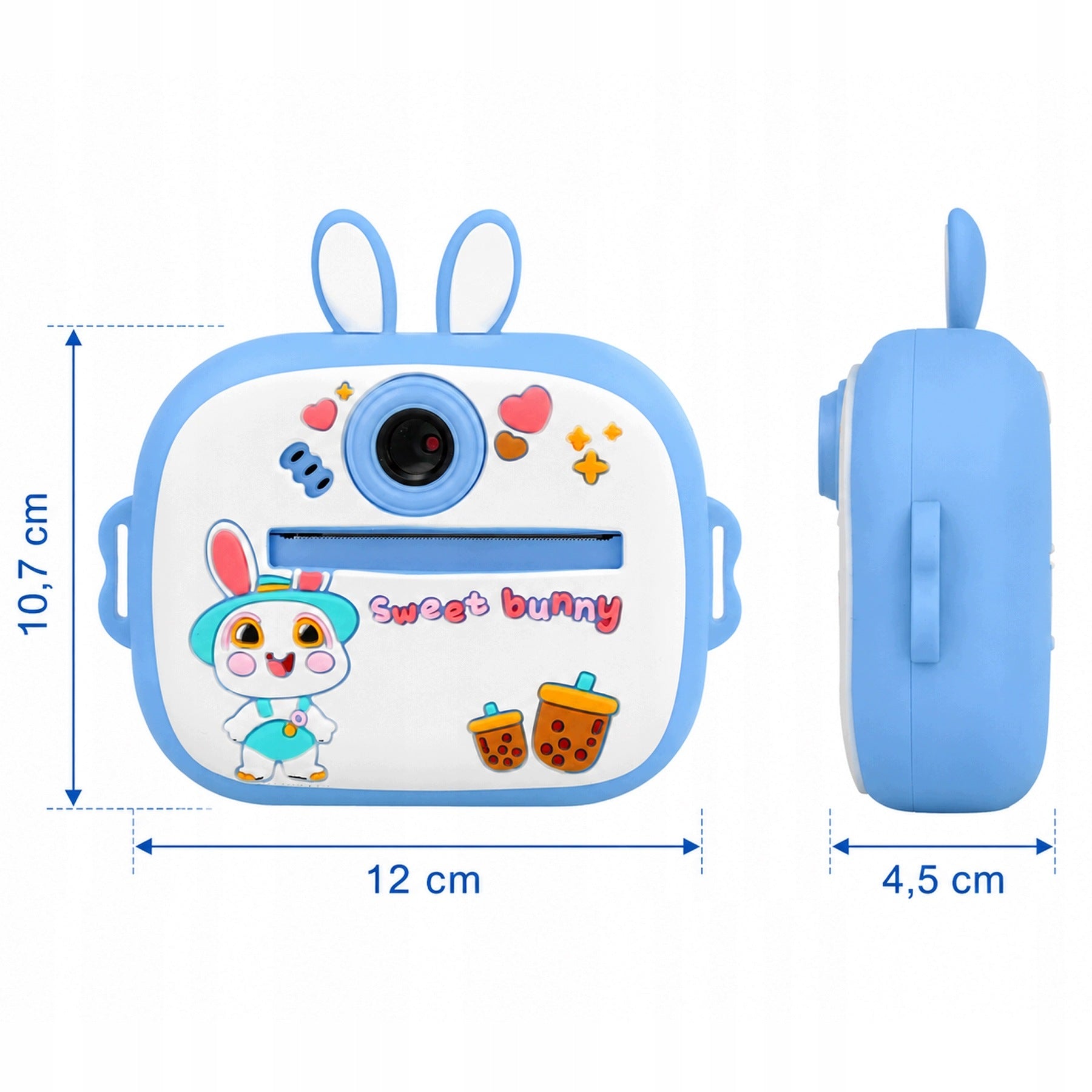 Camera Instant Mini Printer for Kids + 15 Rolls