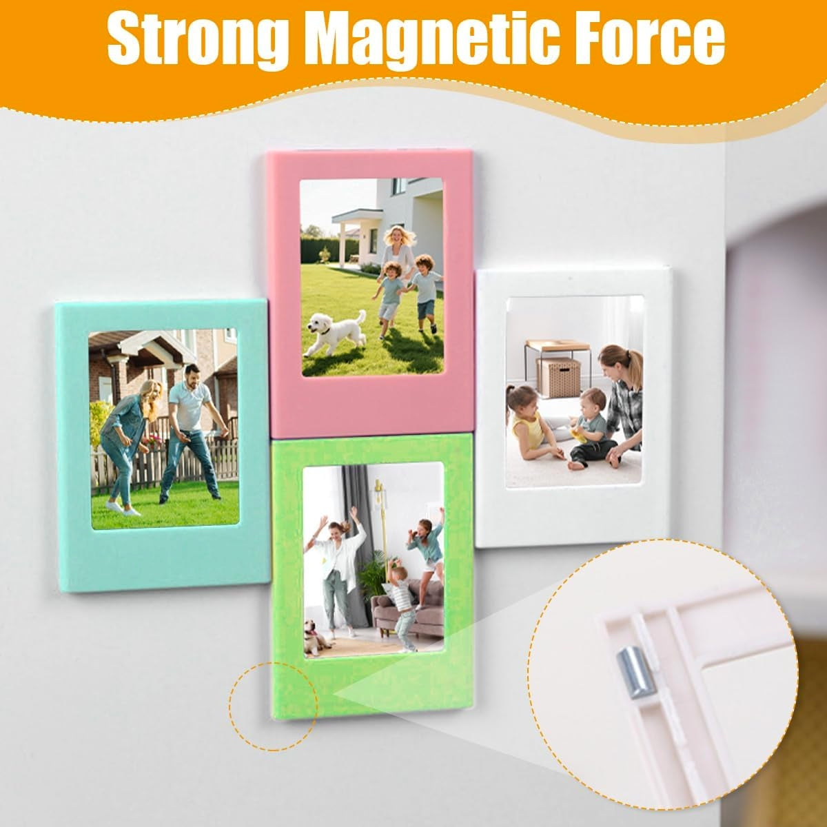 Camera Instax Zykra 10 pieces mini magnetic frames multicolor Model Zykra 10 sztuk mini ramek magnetycznych