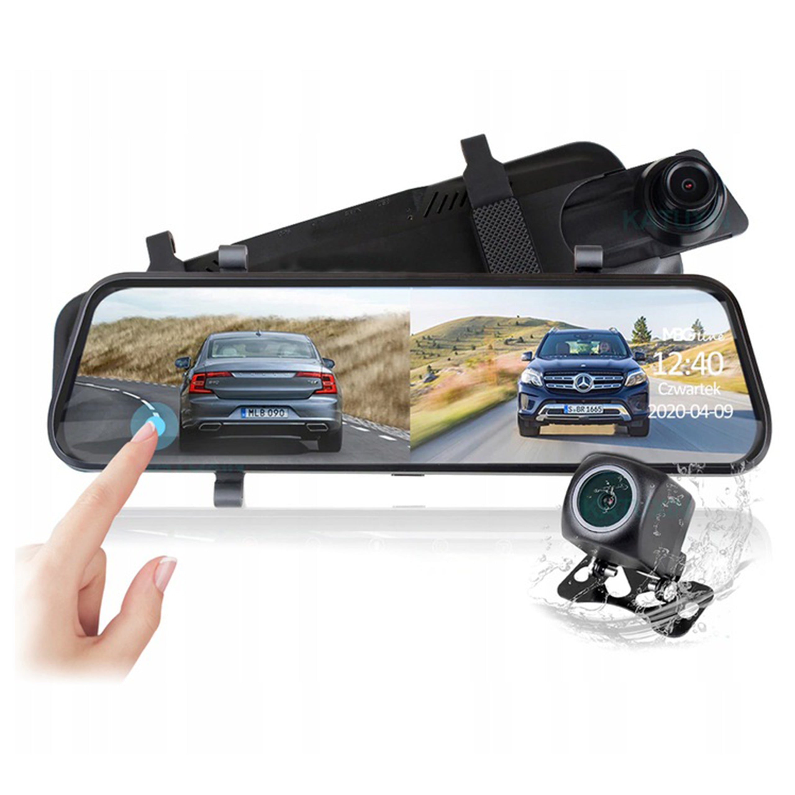 Camera Mirror Recorder 2K+FHD HS900PRO SONY Brand no brand
