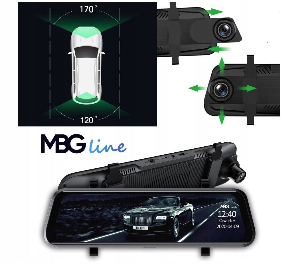 Camera Mirror Recorder 2K+FHD HS900PRO SONY Model 578360496