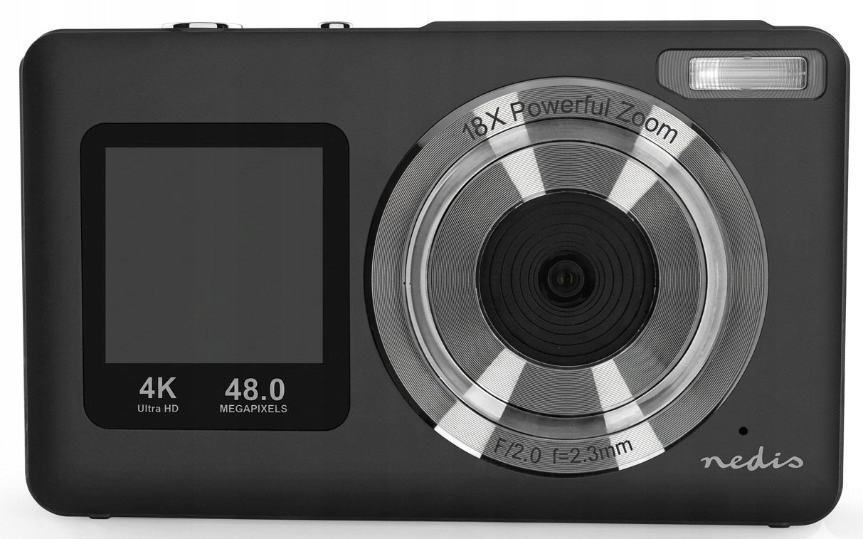 Camera NEDIS PCAM2530BK Black 48Mpx, 4K 30fps