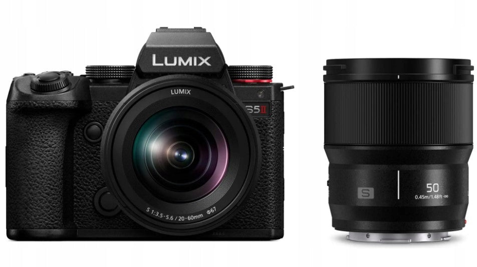 Camera Panasonic DC-S5M2WE body + lenses