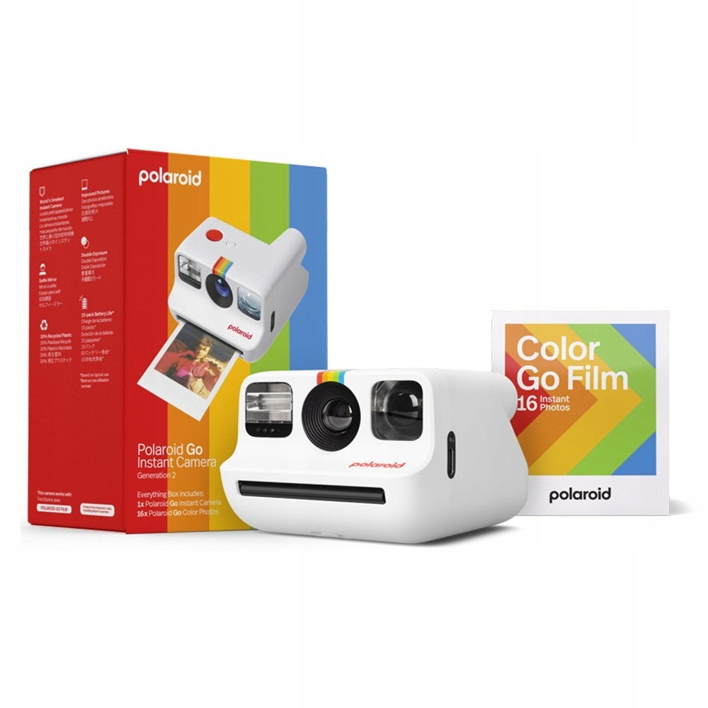 Camera Polaroid Go 2 E-box White + cartridges 16 photos