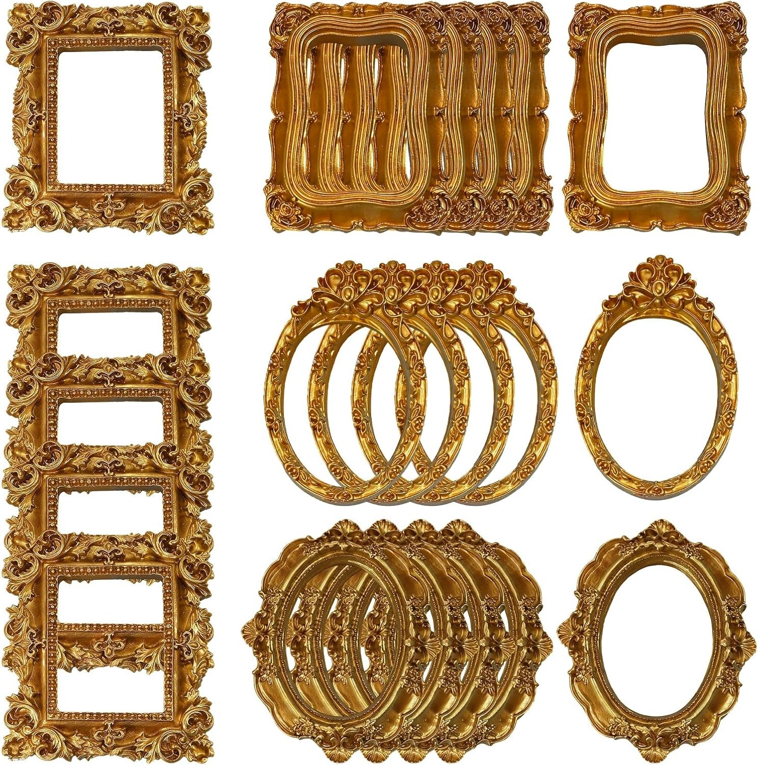 Camera Vintage 20 pieces gold