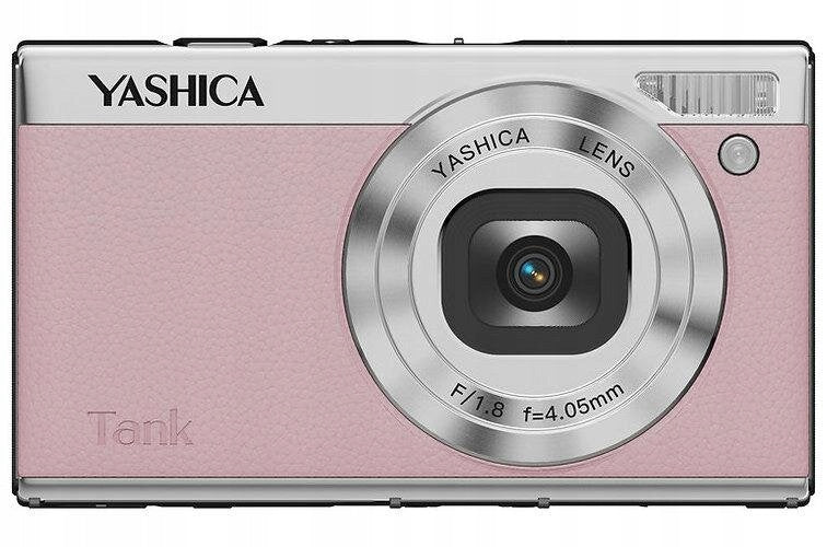 Camera YASHICA Tank Pink, 12Mpix, 8x Digital Zoom, 4K 30fps