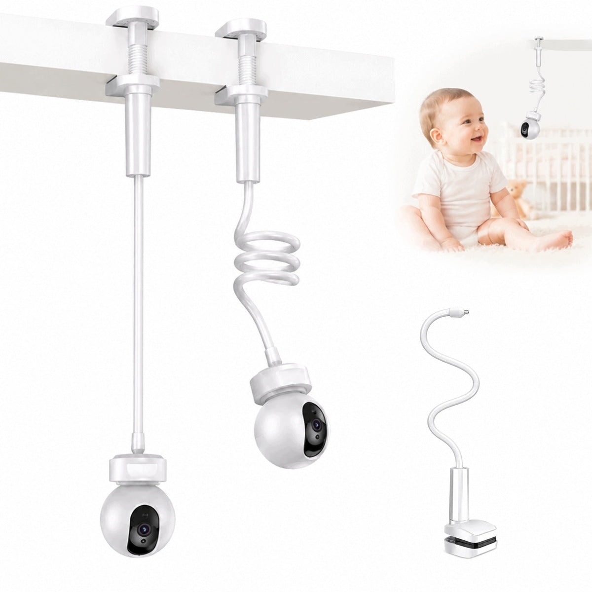 Camera holder elastic clamp headband up to 80cm long