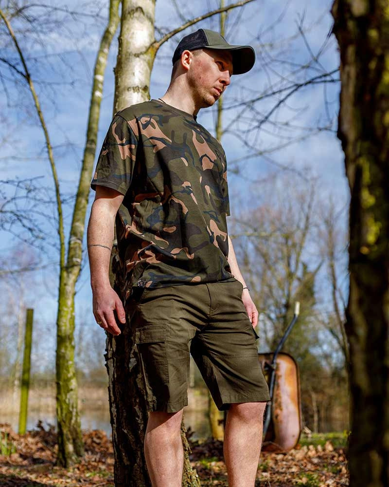 Camo T-shirt Size S Fox Brand Fox