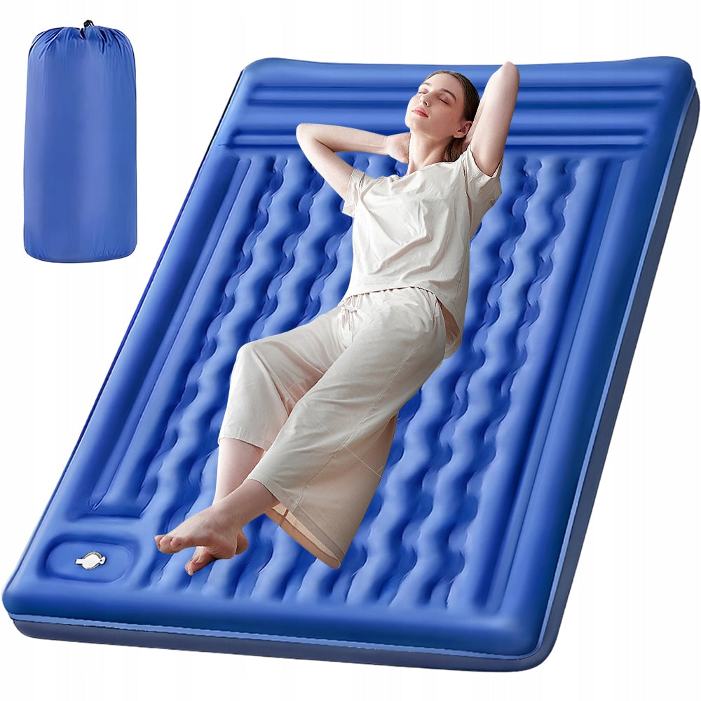 Camping Mattress Camping Mat Double Pumped Waterproof With Pouch