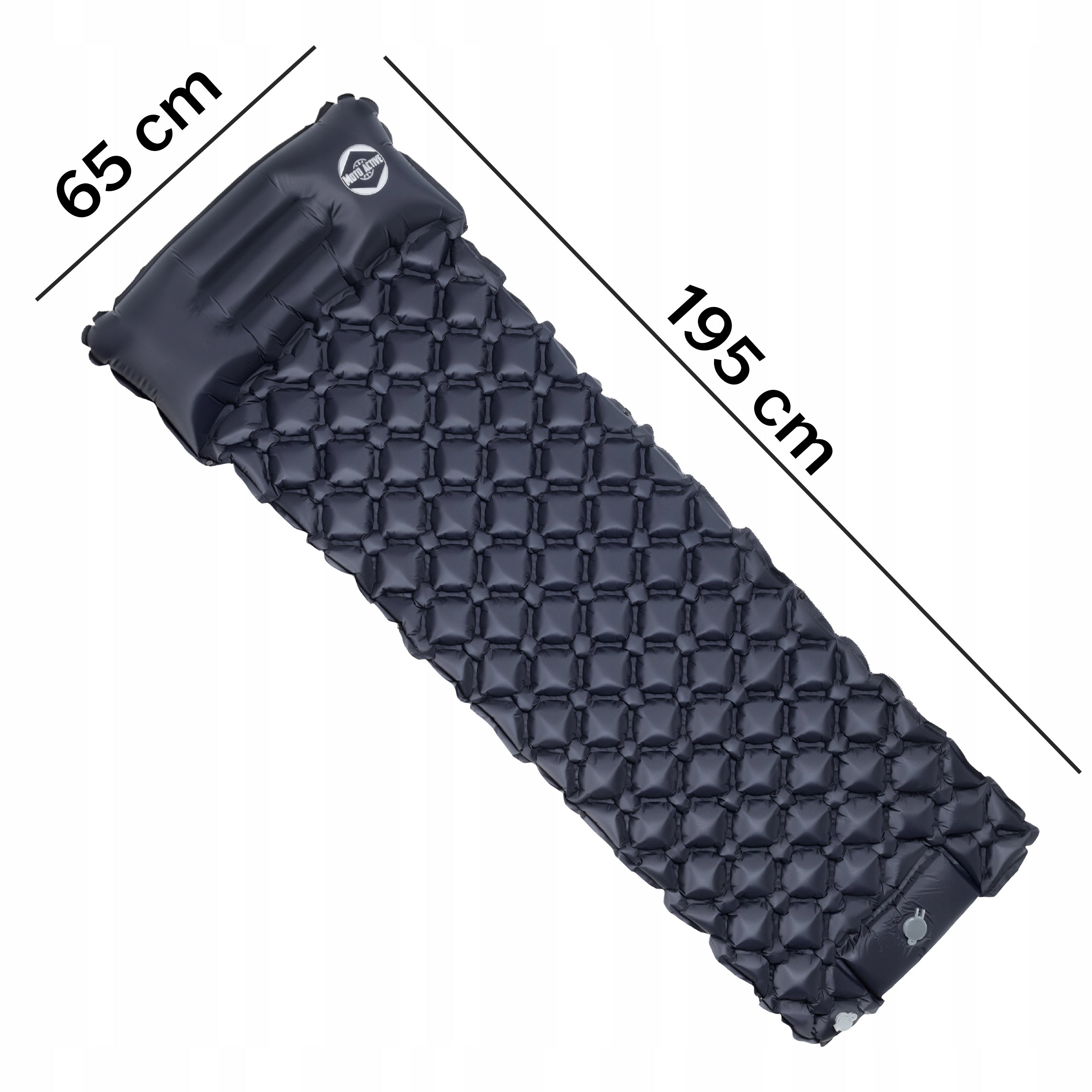 Camping Mattress Self-Inflating Lightweight Inflatable Built-in Pump 195x65 cm Packaging status original