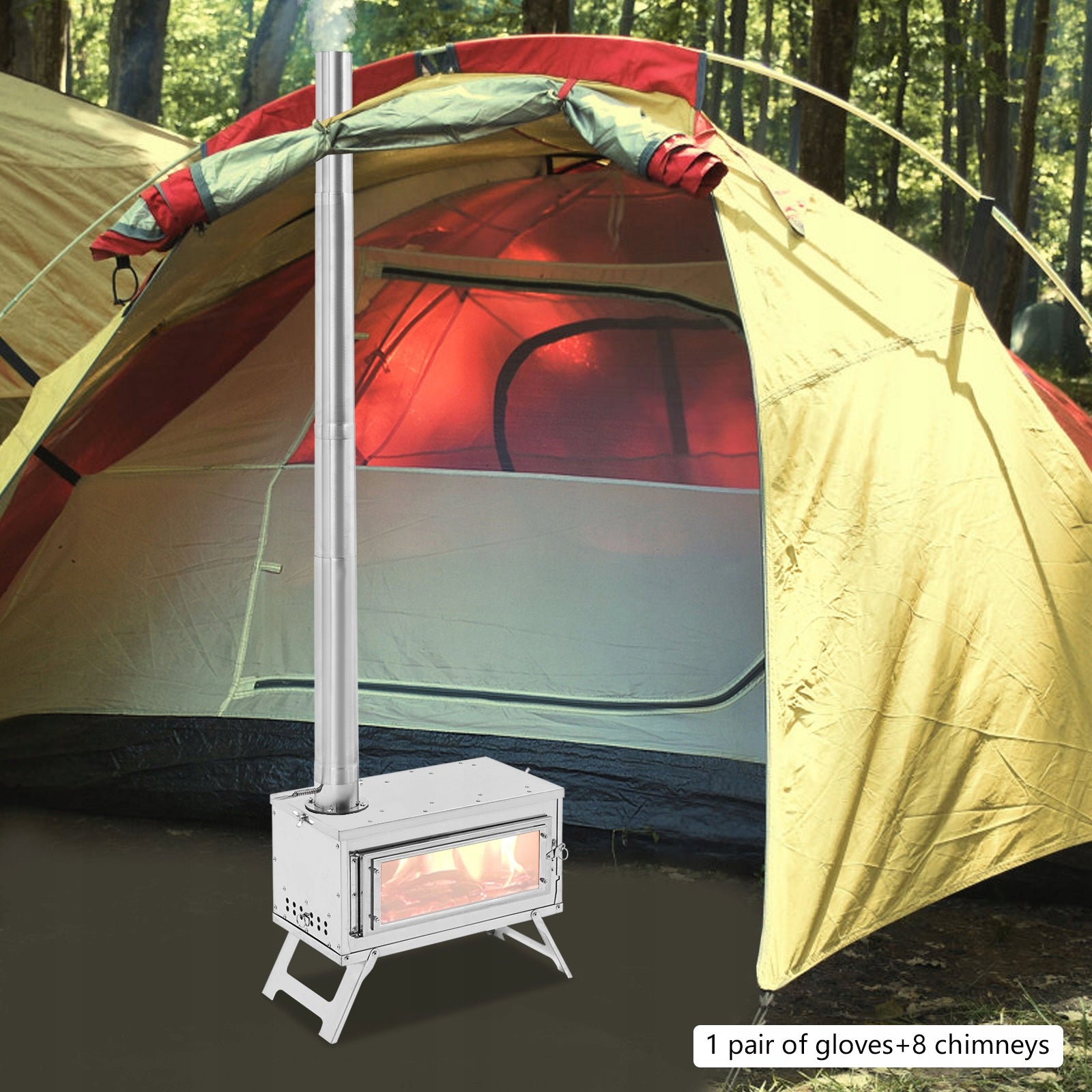 Camping Portable Wood Stove Tent Stove Manufacturer code slc214