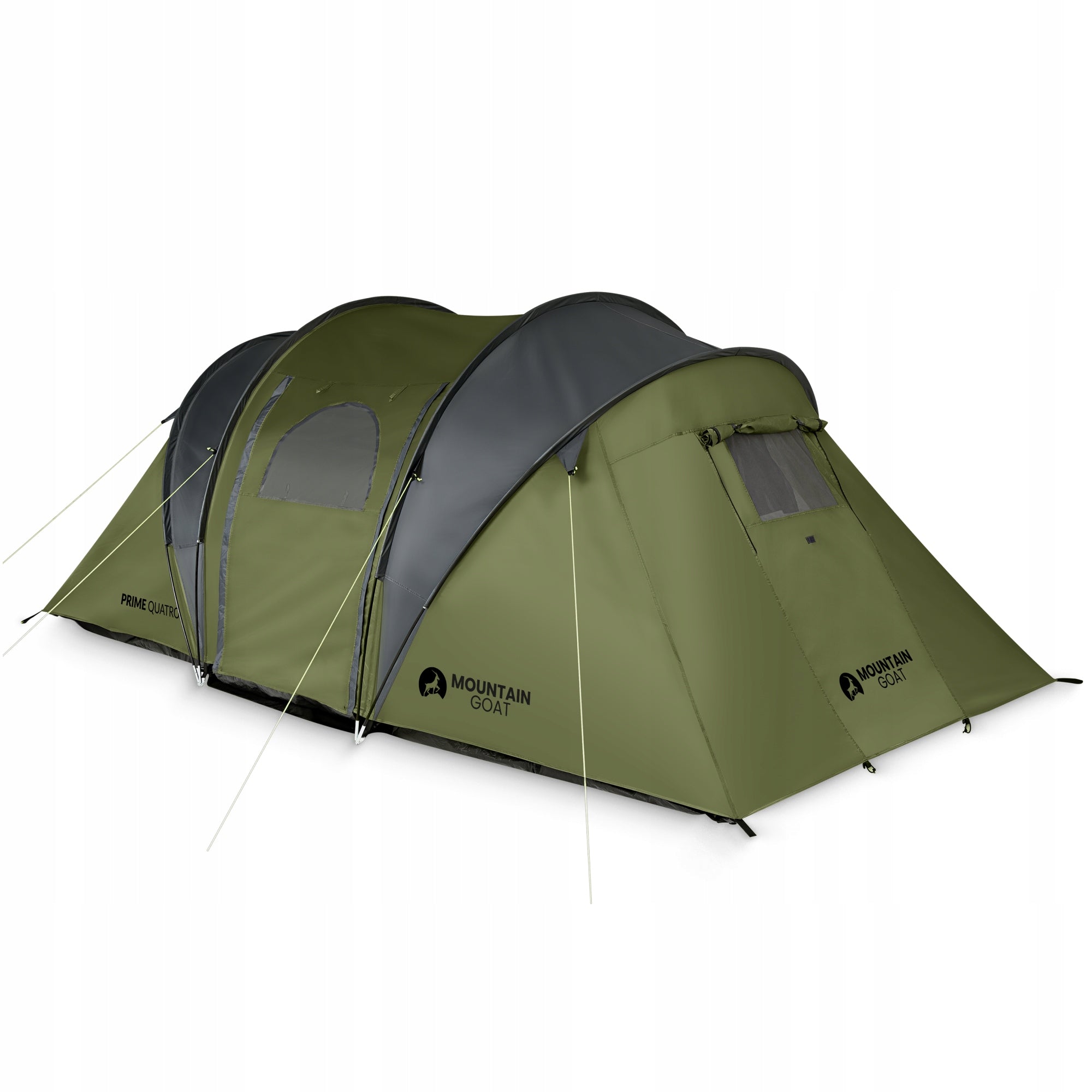 Camping Tent, 4 Person, 2 Bedrooms, MOUNTAIN GOAT Prime