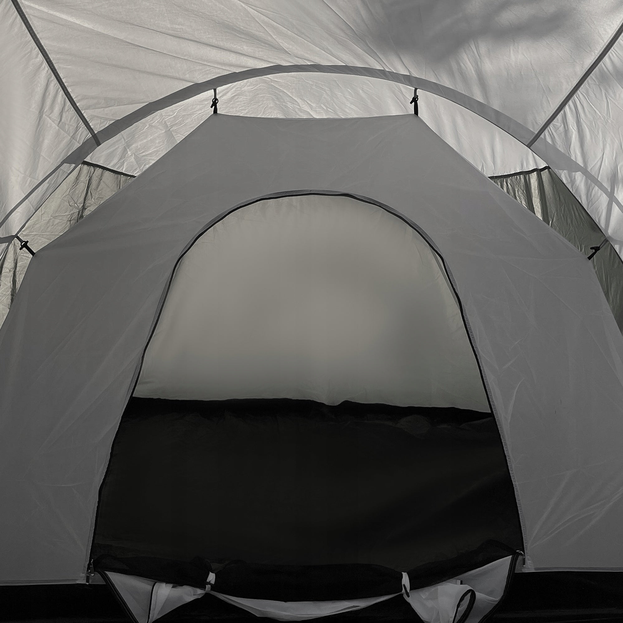 Camping Tent for 6-9 Persons, 4 Rooms, Hallway, Waterproof Waterproofness 2000 mm