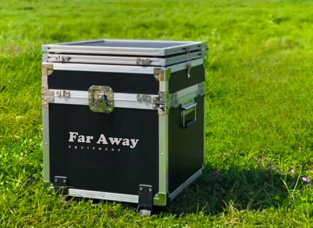 Camping kitchen – Mobile kitchen box with burner and sink - Far Away