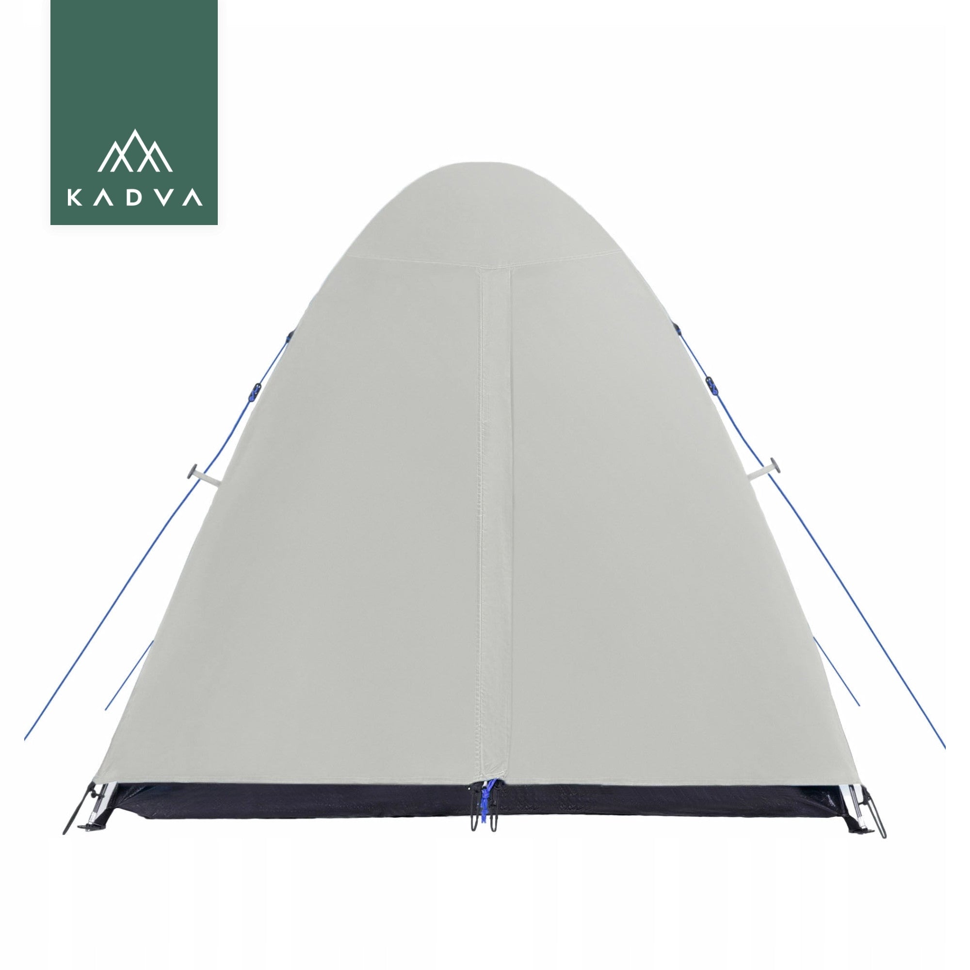 Camping tent 2-person KADVA Festa 2 grey/blue LIGHTWEIGHT COMPACT Model Festa 2