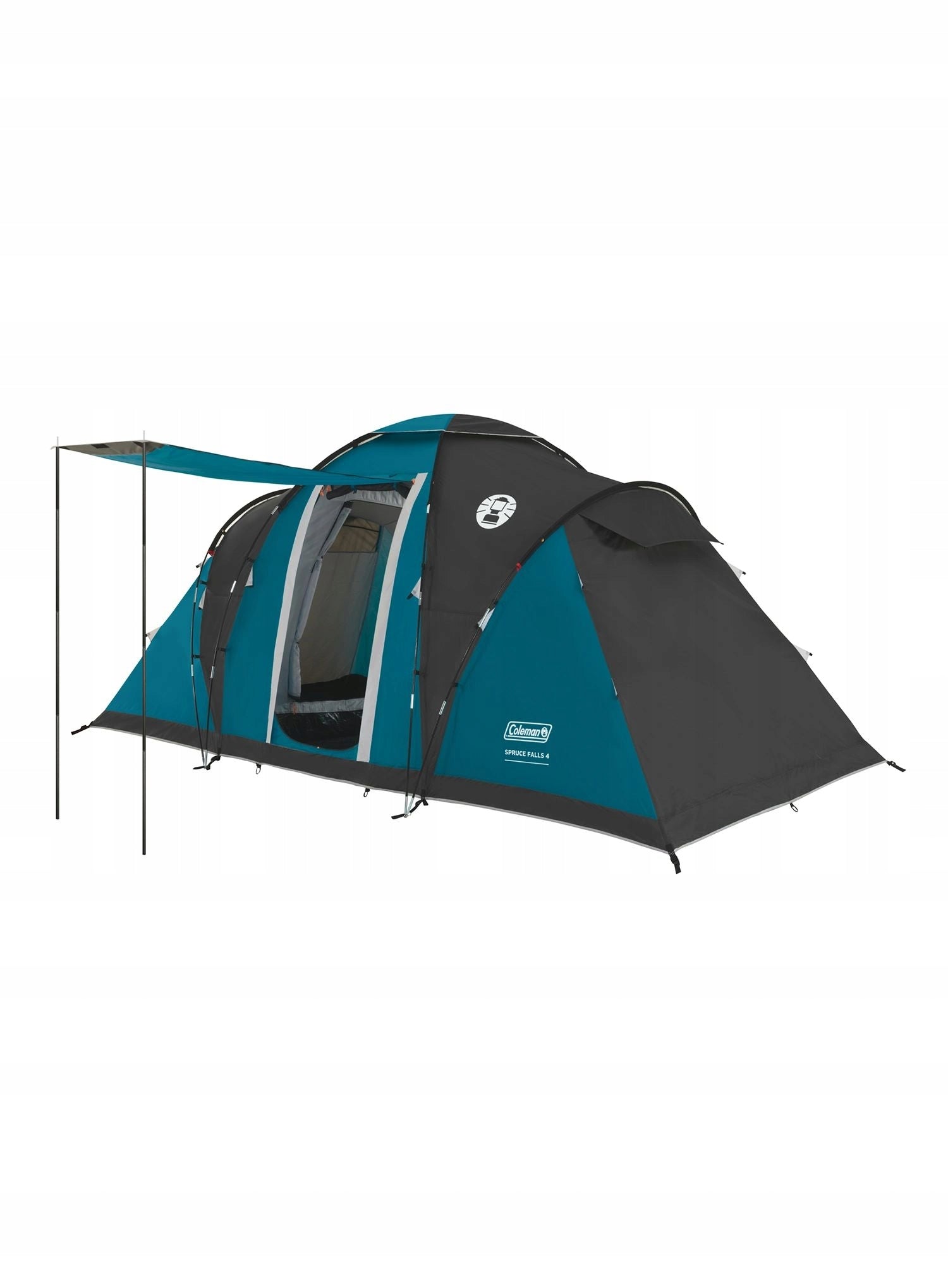 Camping tent 4-person Coleman Spruce Falls 4 blue