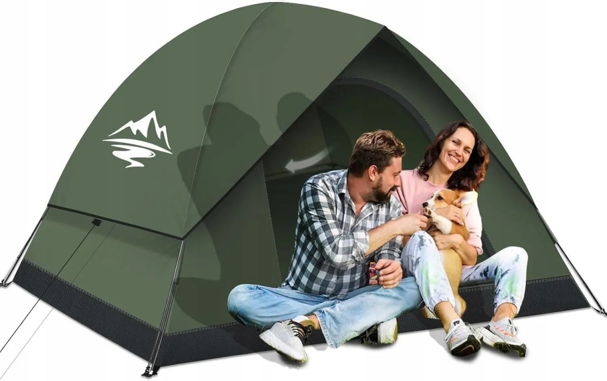 Camping tent for 2 to 3 people | Ultra-light, waterproof Purebox QBT00080 Manufacturer code Purebox – Namiot kempingowy dla 2–3 osób