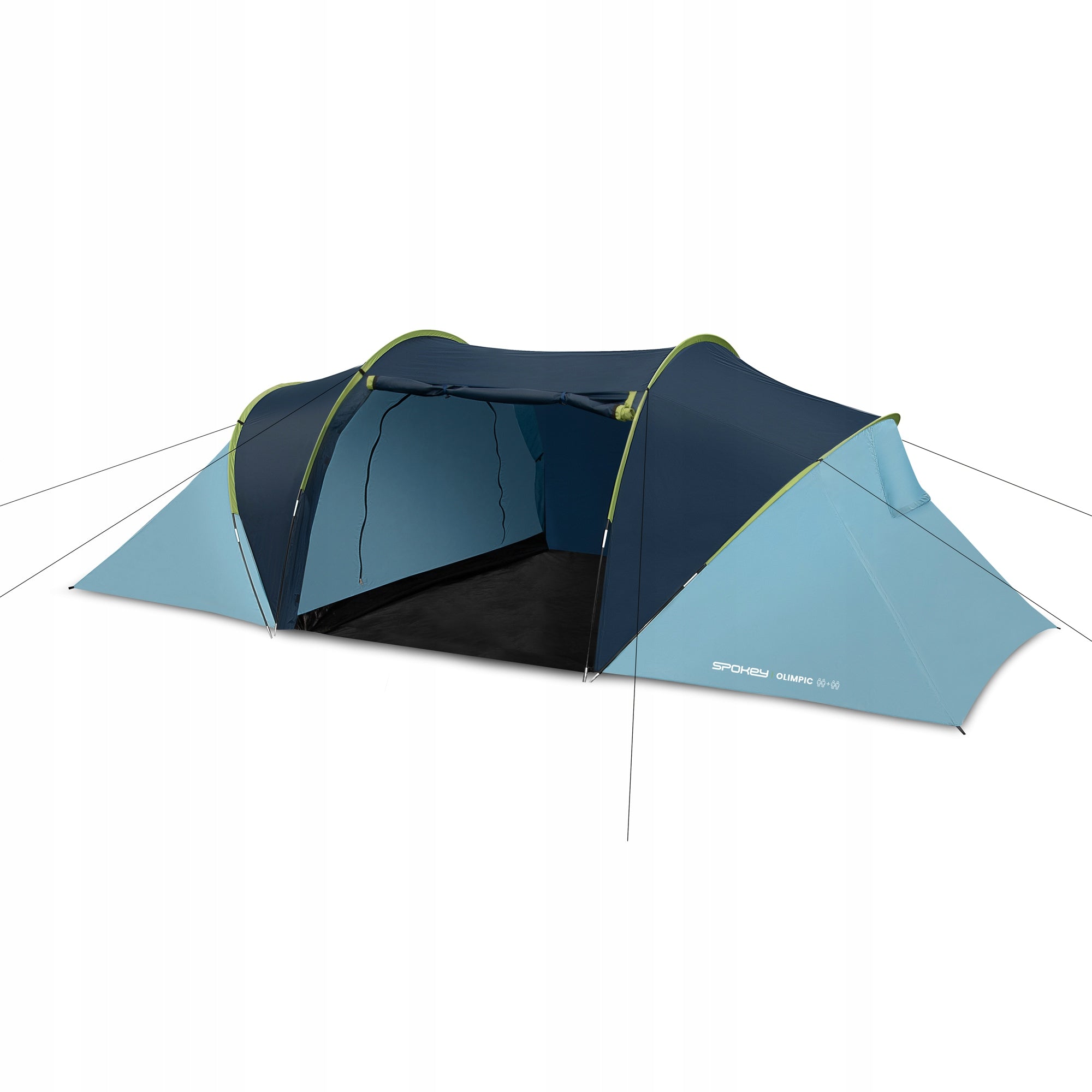 Camping tent waterproof SPOKEY OLIMPIC four-person 2+2 Manufacturer code 943516