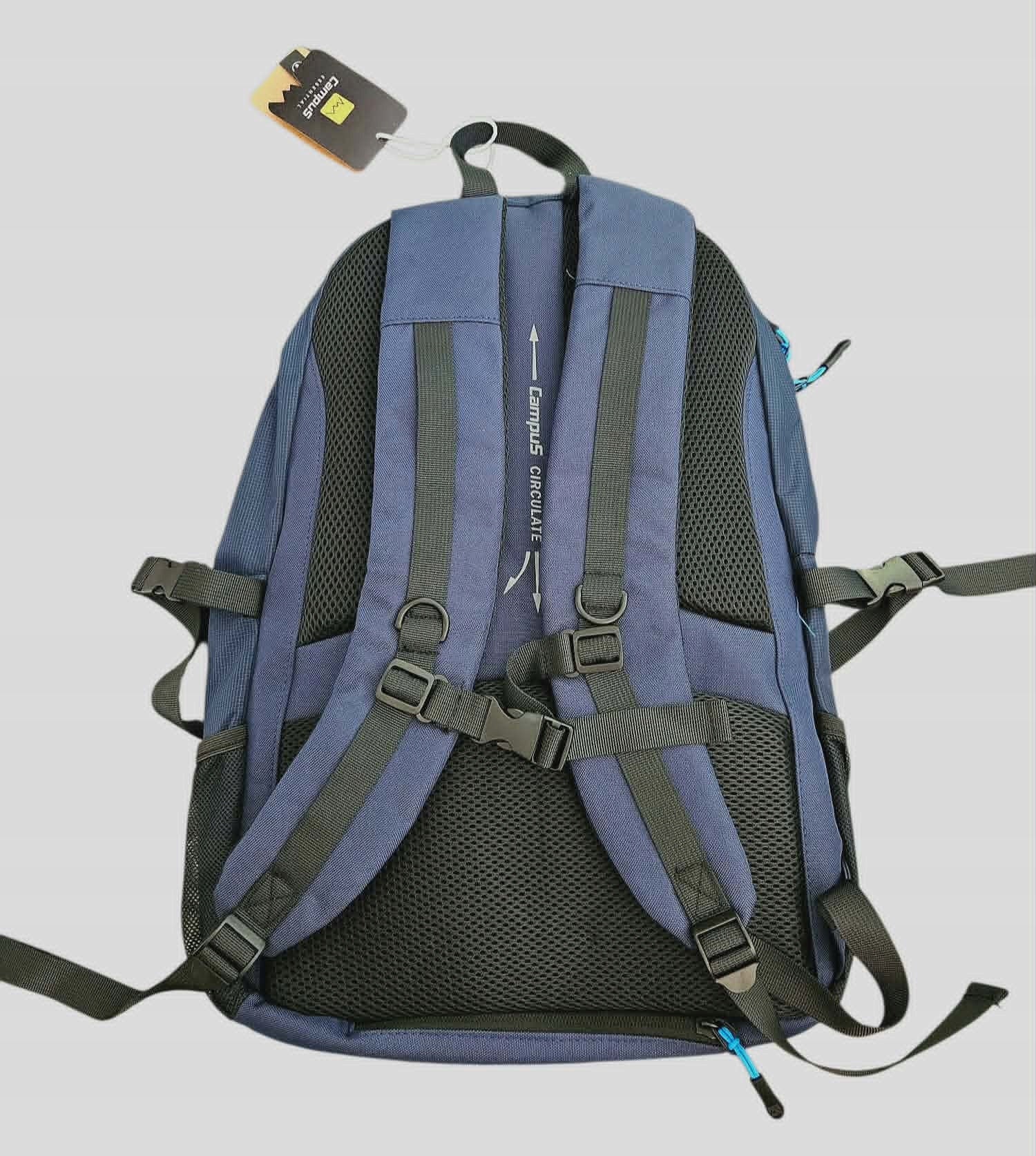 Campus sports backpack navy blue 35 L Kind sports