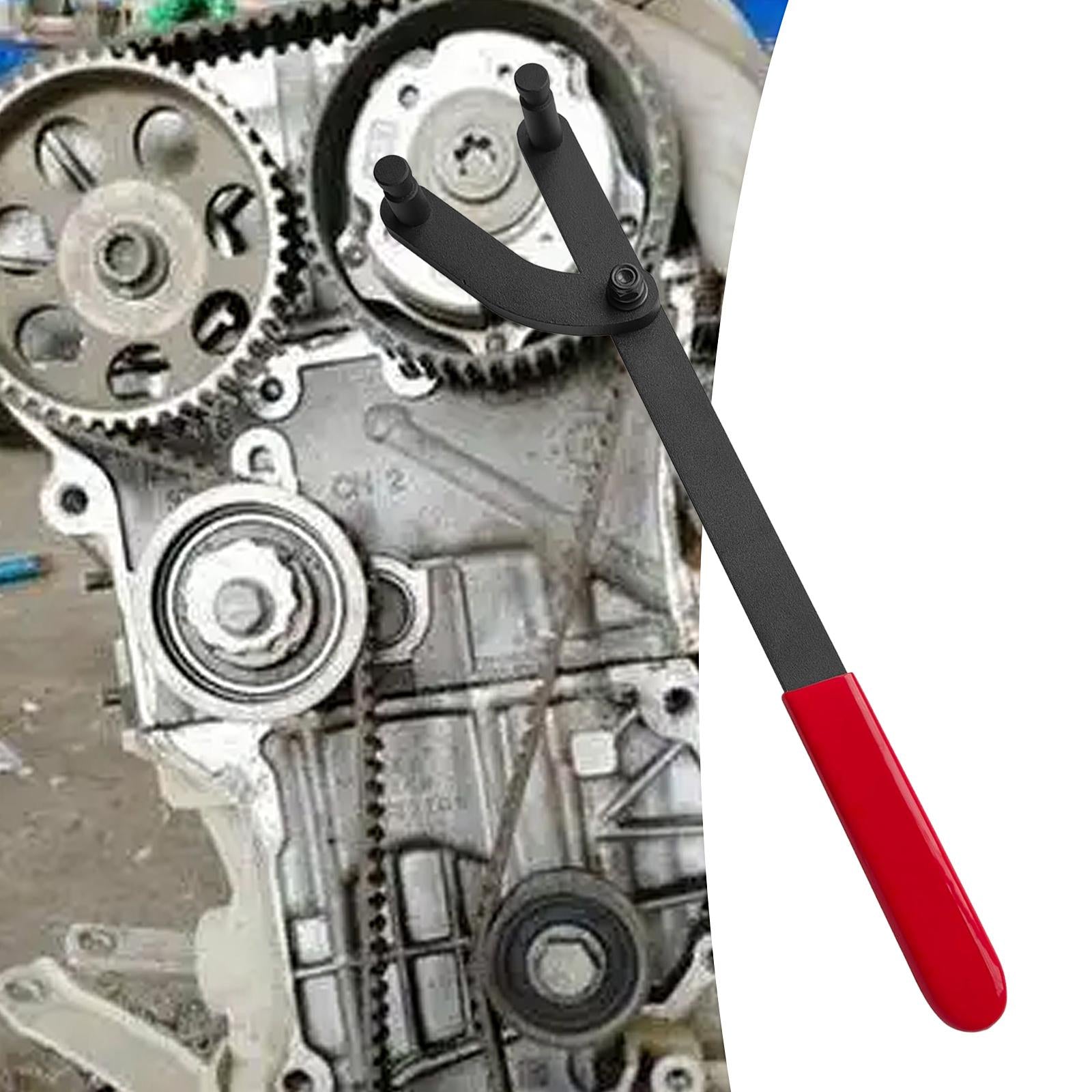 Camshaft Pulley Removal Tool Steel Portable Versatile Holding Wrench for Number of items in the set 1