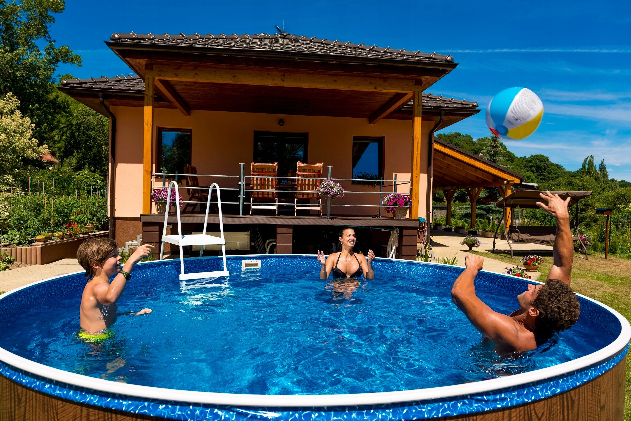 Canadian Swimming Pool Miami 4,6 x 1,2 m - Premium Set Manufacturer code ZESPREMIUM3EXB0441N