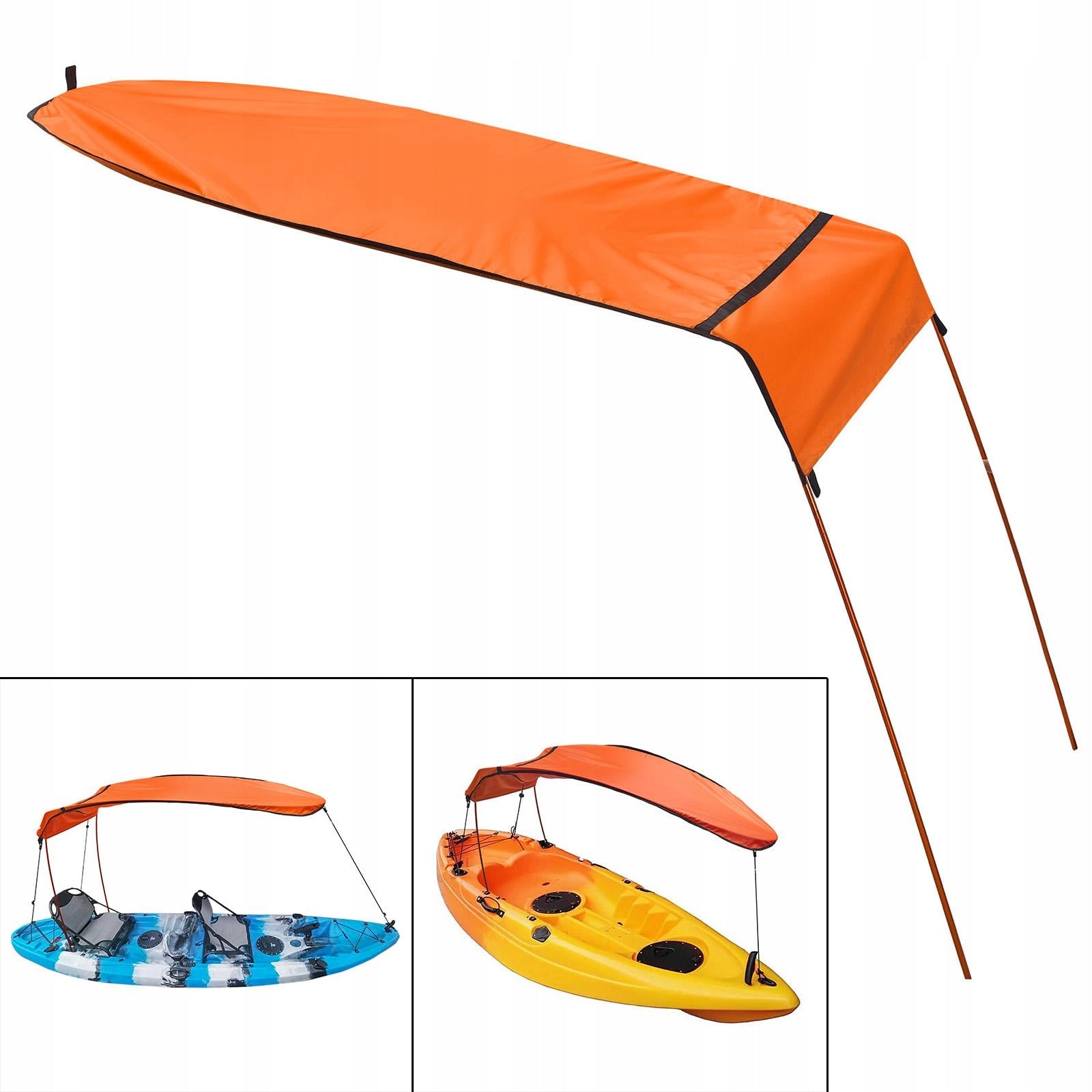 Canoe canopy for 1-person kayak sunshade light canoe canopy Length 9 cm