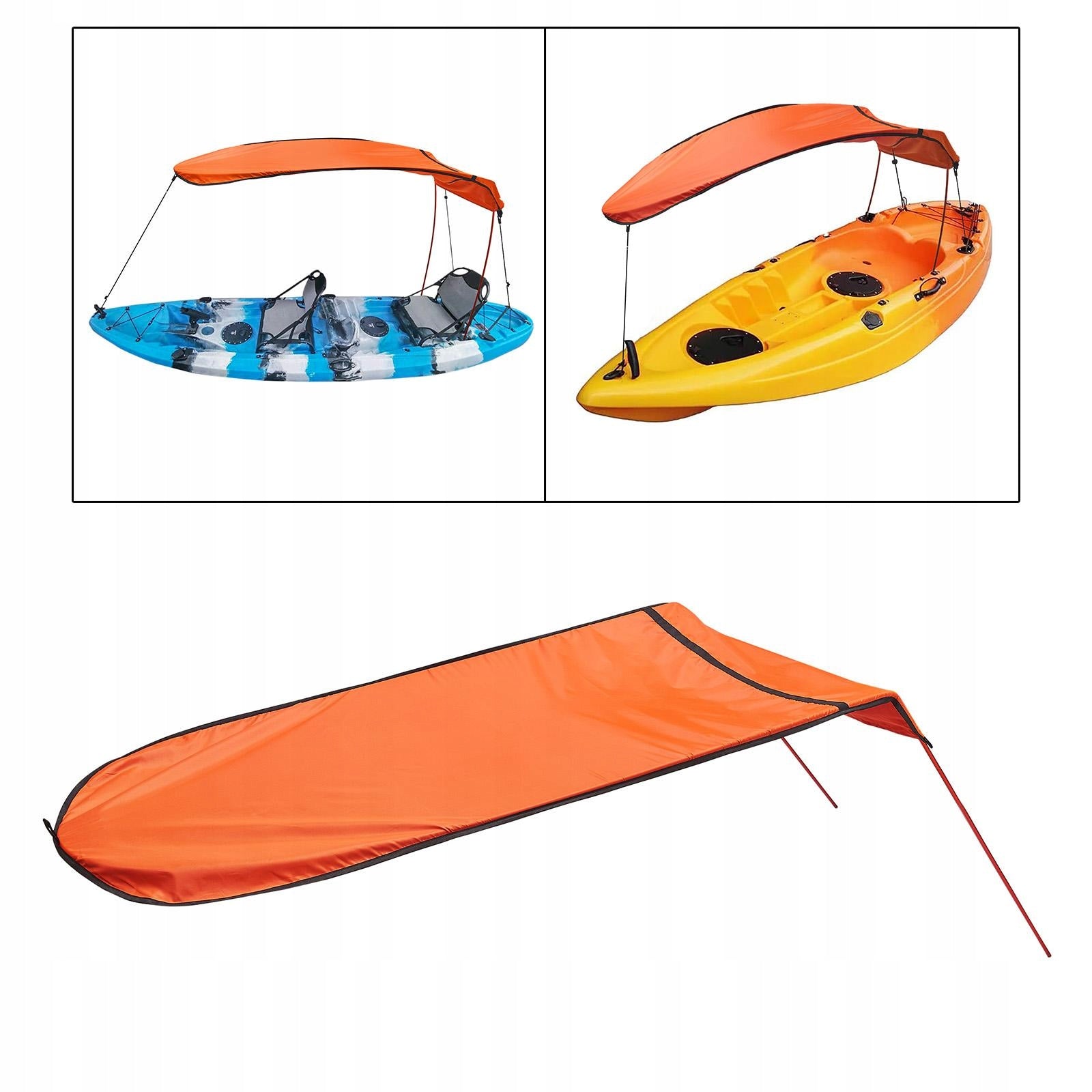 Canoe canopy for 1-person kayak sunshade light canoe canopy Weight 100 kg