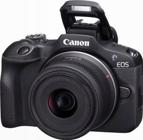 Canon EOS R100 + RF-S 18-45mm F4.5-6.3 IS STM lens