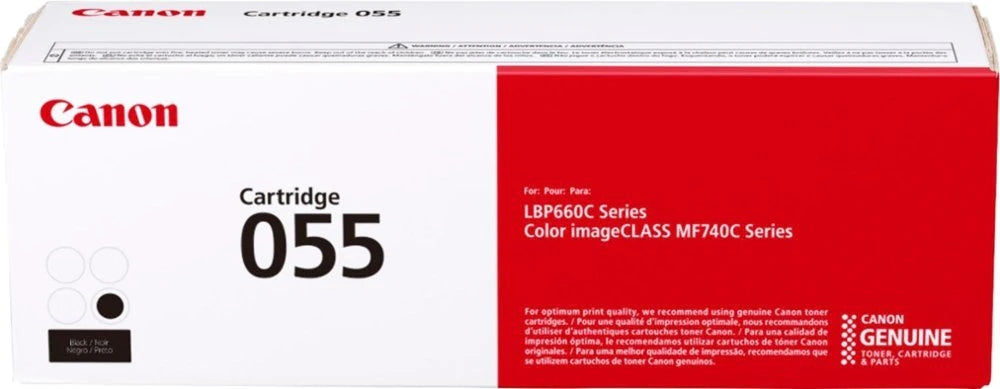 Canon Toner Black CRG-055BK 3016C002 for laser printers Manufacturer code 3016C002