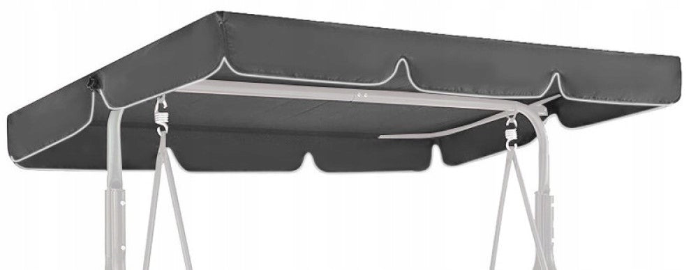 Canopy cover replacement cover for garden swing 210x145cm graphite Manufacturer code DASZ_210x145_GRAFIT