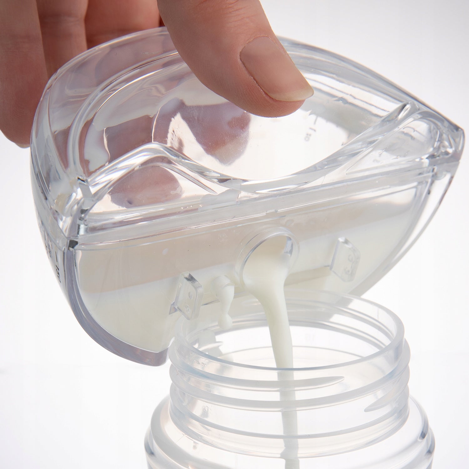 Canpol babies Milk container for Hands-Free shell breast pump 1pc. Color transparent