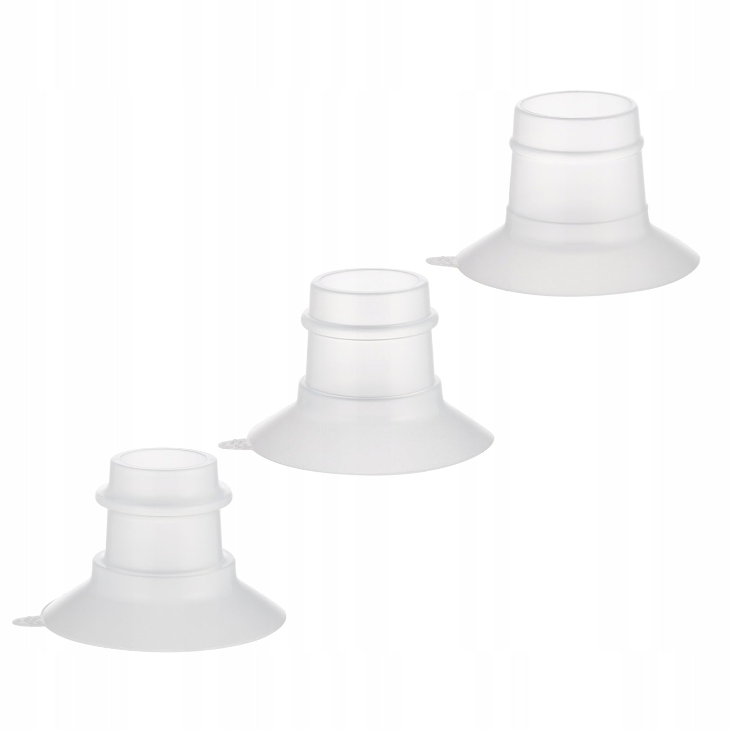Canpol babies Reducers for MilkShell breast pump funnel (19, 21 and 24 mm)