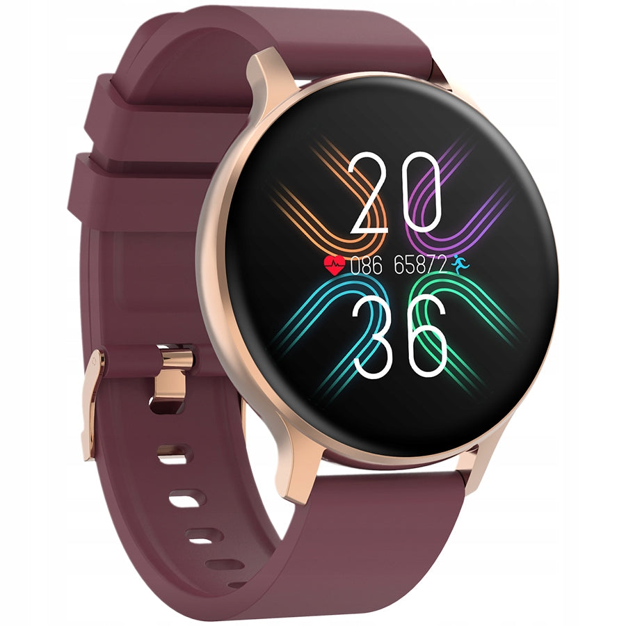 Canyon Badian SW 68 smartwatch with health features (pink gold) Brand Canyon