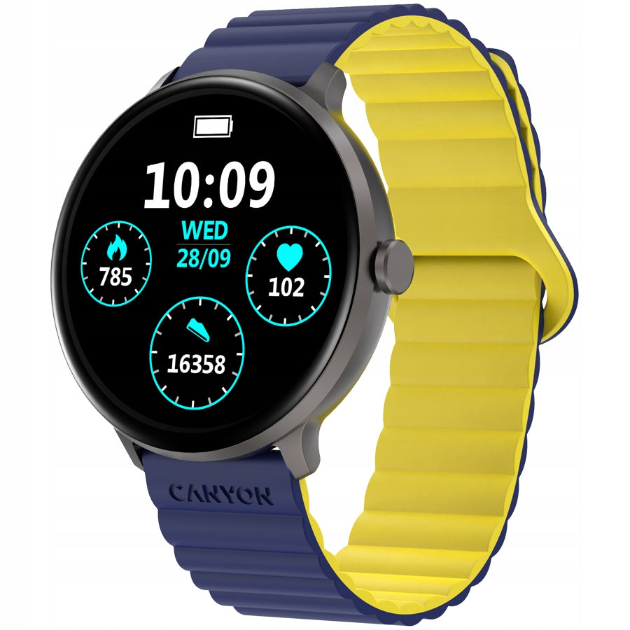 Canyon Jacky SW 69 - smartwatch (blue-yellow, CNS-SW69BL) Model other