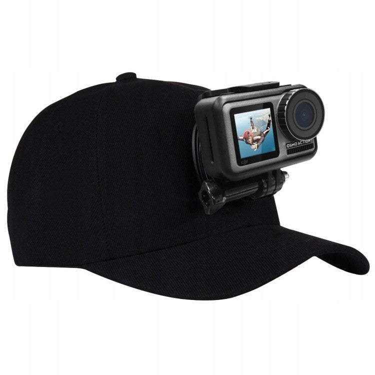 Cap Helmet Head Mount for GoPro 9 10 11 12 SJCAM Camera