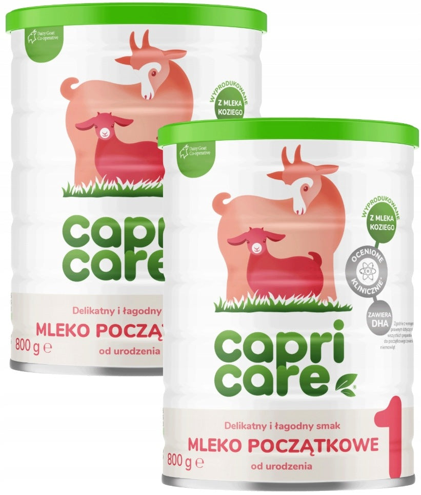 CapriCare 1 infant formula based on goat's milk 2x800 g